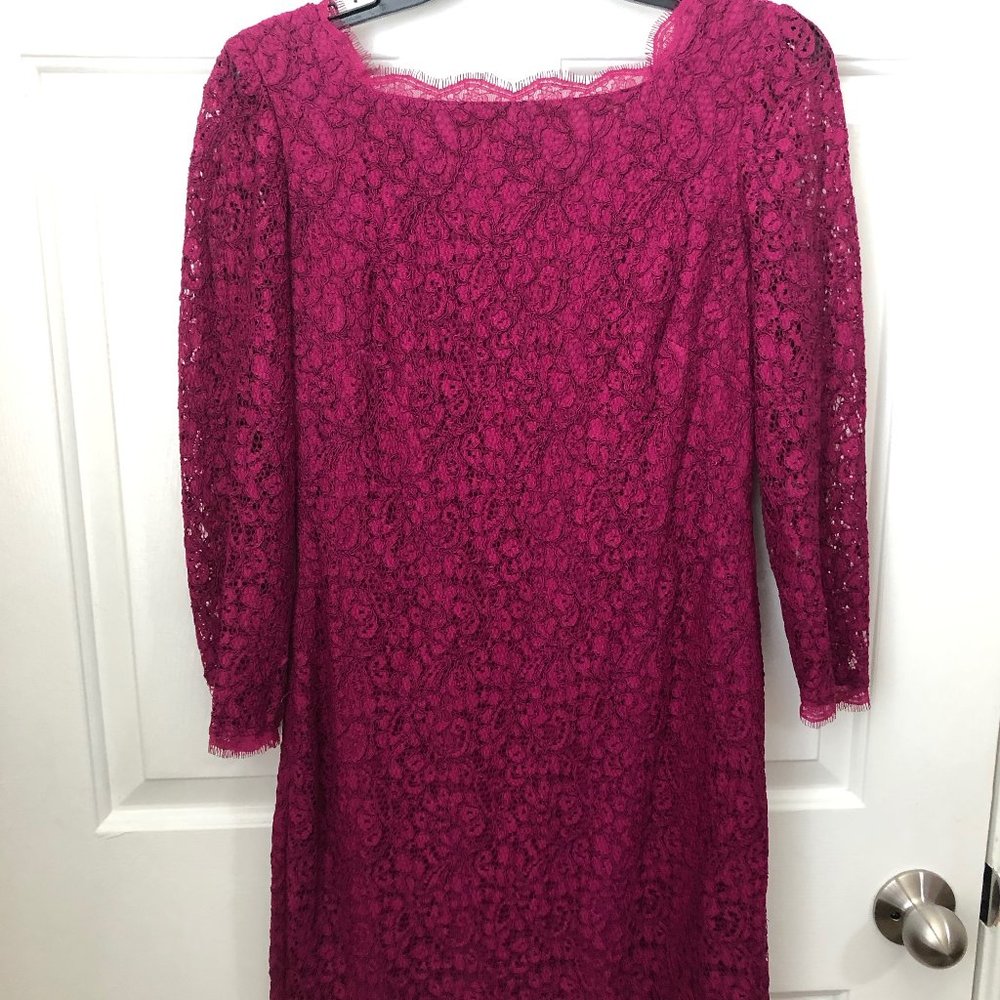 Adrianna Papell Lace Cocktail Dress